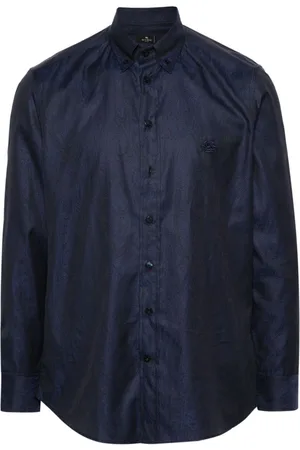 Etro Camisa con motivo Pegaso