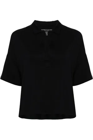 Majestic Polo con abertura en el cuello