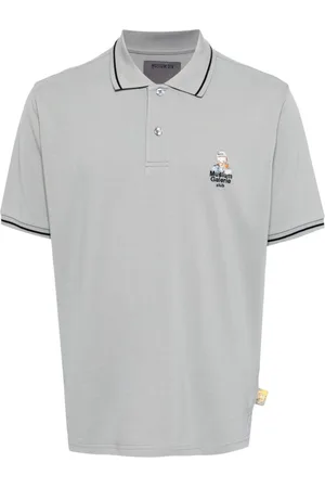 Musium Div. Polo con aplique del logo