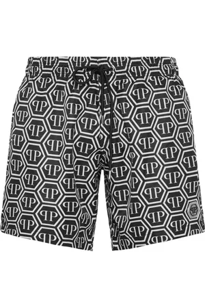 Philipp Plein Bañador con monograma estampado