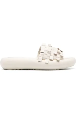 vic matiè Sandalias con diseño entretejido