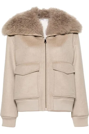 LISKA Chaqueta bomber de cachemira