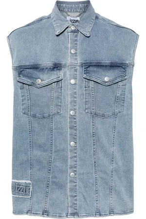 Izzue Chaqueta vaquera sin mangas