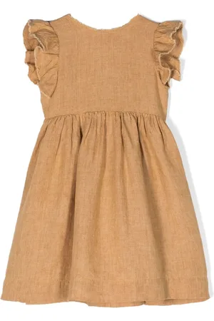 Il gufo Vestido de manga con volantes
