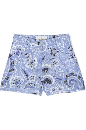 Etro Bermudas con motivo de cachemira