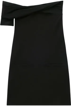 Courrèges Vestido corto con hombros descubiertos