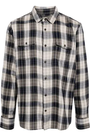 Paige Camisa Everett a cuadros