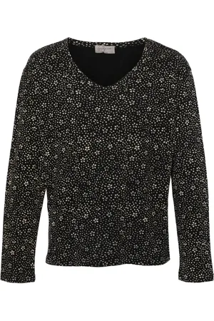 YOHJI YAMAMOTO Camiseta con motivo abstracto