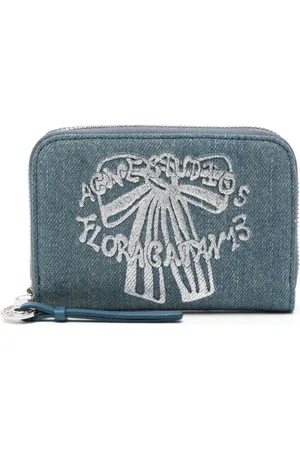 Acne Studios Cartera vaquera con logo