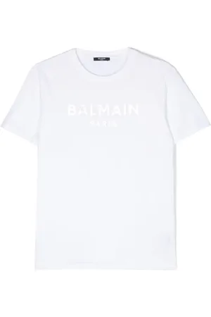 Balmain Camiseta con logo estampado