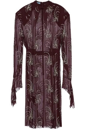 Prada Vestido bordado