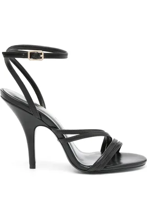 Patrizia Pepe Sandalias con tiras cruzadas y tacón de 100 mm