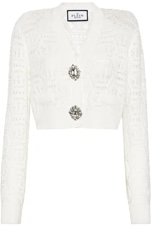 Philipp Plein Cárdigan con monograma