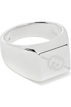 Gucci Anillo de sello Interlocking G
