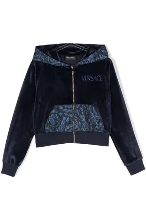 VERSACE Chaqueta con capucha y cristales