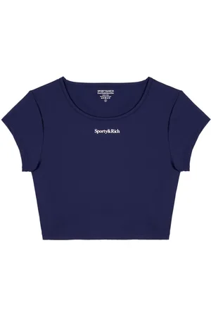 Sporty & Rich Camiseta con logo