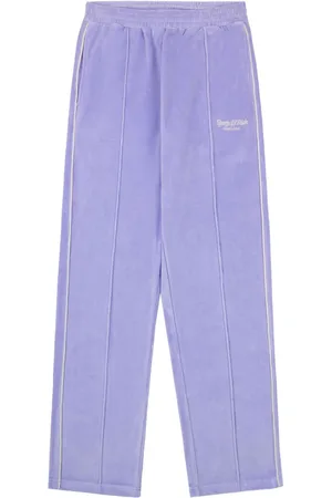 Sporty & Rich Pantalones de chándal con logo Script bordado