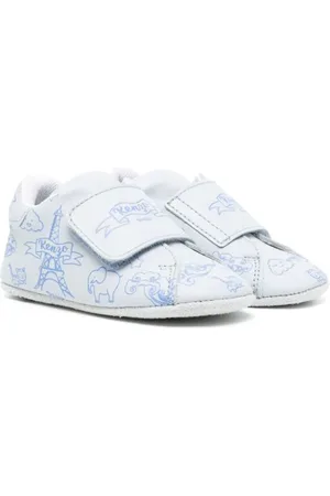 Kenzo Zapatillas con boceto estampado