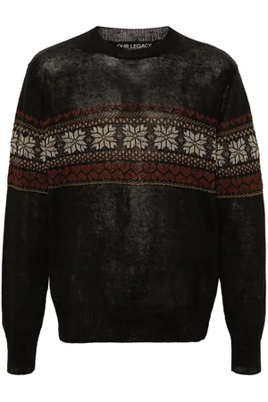 OUR LEGACY Jersey con motivo en intarsia
