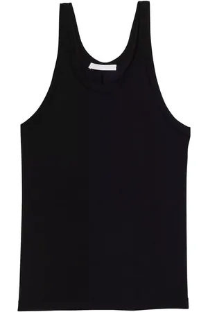 Helmut Lang Top de tirantes liso