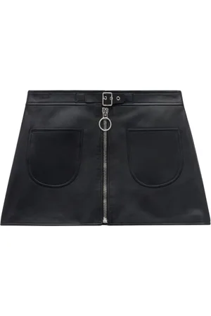 Courrèges Minifalda con cremallera