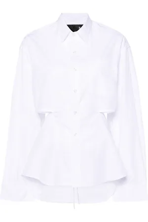 R13 Camisa con espalda descubierta