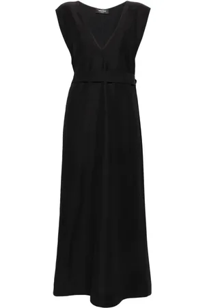 Fabiana Filippi Vestido midi con cinturón