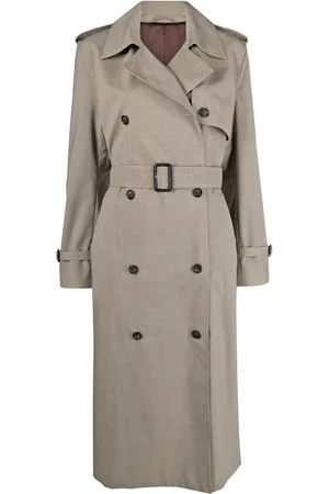 Totême Gabardina con motivo pied de poule