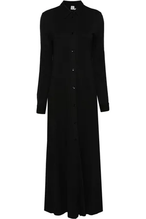 Totême Vestido camisero largo
