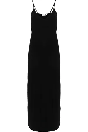Calvin Klein Vestido largo de tejido stretch