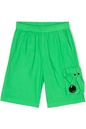 C.P. Company Pantalones cortos con detalle Lens
