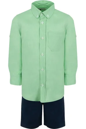 Lapin House Conjunto de pantalones cortos y camisa lisa