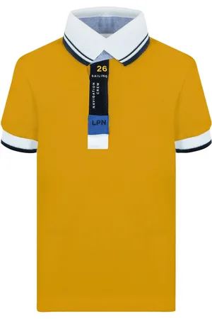 Lapin House Polo con franjas del logo