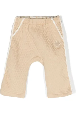 VERSACE Pantalones de chándal con acolchado a rombos