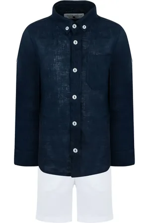 Lapin House Conjunto de pantalones cortos y camisa lisa