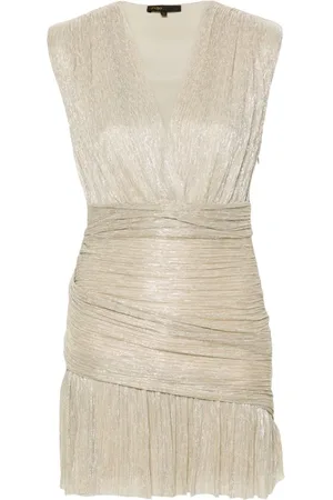 Maje Vestido corto fruncido