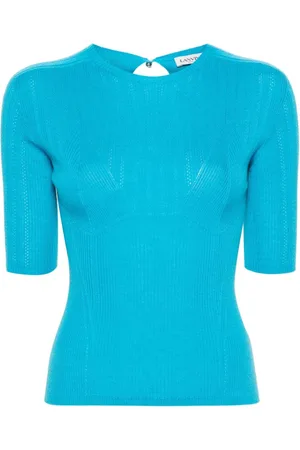 Lanvin Top a paneles