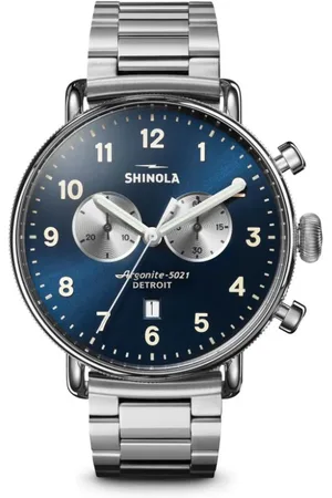 SHINOLA Reloj The Canfield Chrono de 43 mm
