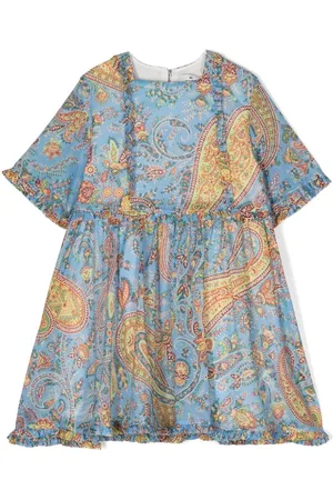 Etro Vestido con motivo de cachemira