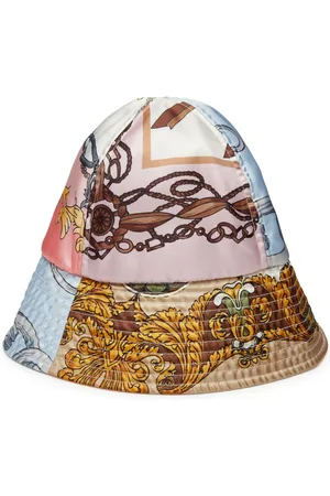 Comme des Garçons Sombrero de pescador con estampado barroco