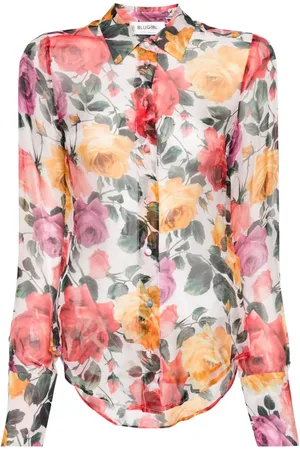 Blugirl Camisa con estampado floral