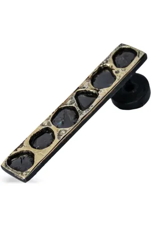 PARTS OF FOUR Pendiente con placa de diamante