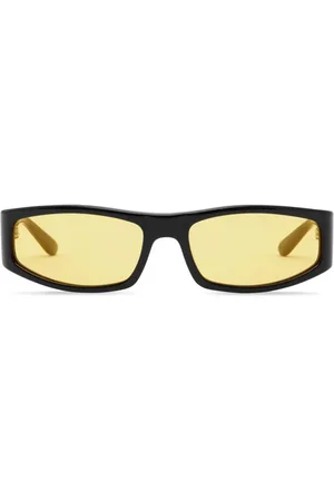 Courrèges Gafas de sol Tech con montura rectangular