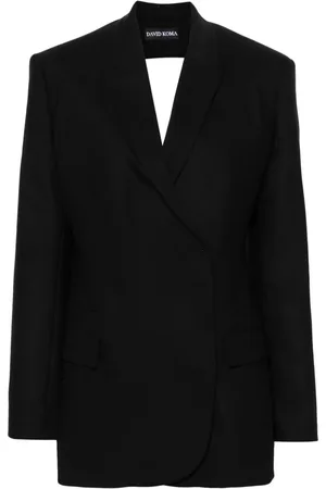DAVID KOMA Blazer de vestir con detalle de abertura