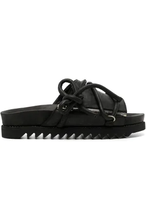 GUIDI Sandalias con cordones