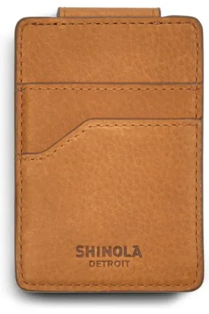 SHINOLA Tarjetero con clip magnético