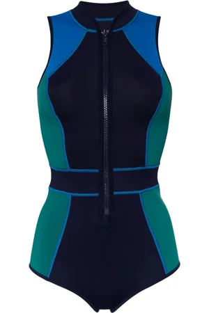 Duskii Bañador Tank Spring con diseño colour block