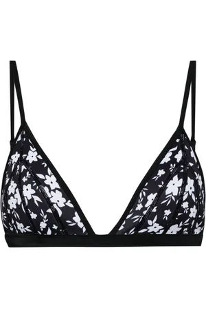 Duskii Top de bikini con estampado floral