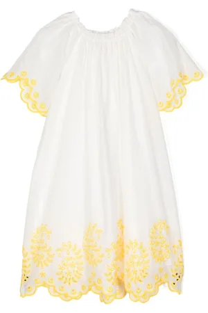 ZIMMERMANN Vestido Junie con bordado floral