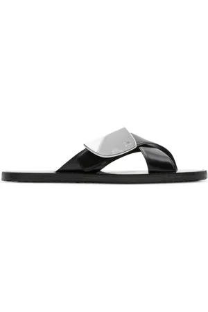 Burberry Sandalias Strip Shield